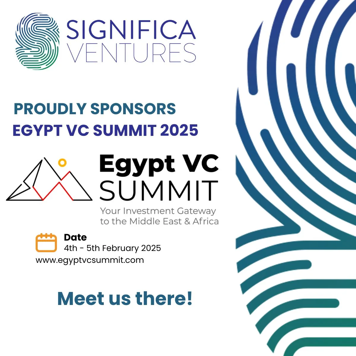 Significa Ventures proudly sponsors Egypt VC Summit 2025, 4–5 February 2025